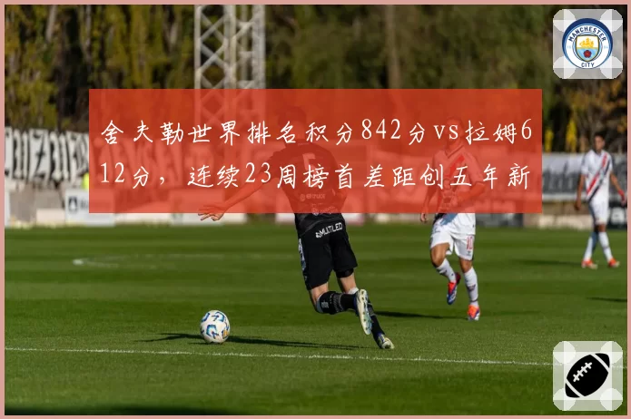 舍夫勒世界排名积分842分vs拉姆612分，连续23周榜首差距创五年新高